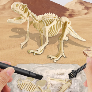 Kit Arqueólogo Excavación Fósil Dinosaurio Armable