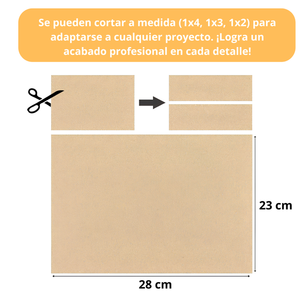 Papel De Lija Para Madera Grano Fino 23x28 Cm Pack De 5