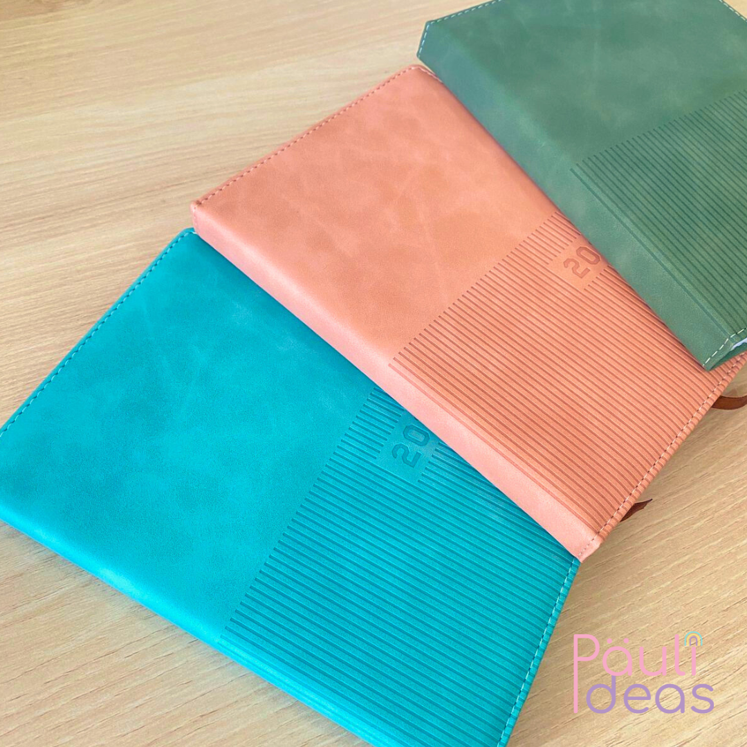 Agenda 2026 Ejecutiva A5 De Colores Con Diseños Kawaii