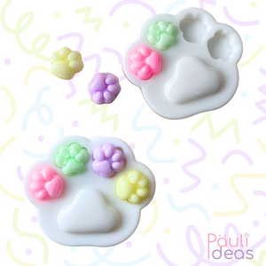 Squishy Patita De Gato Pegajosa Con Mini Patitas