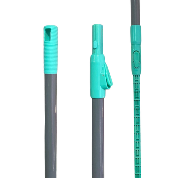 Trapero Microfibra Con Pulidor Y Mango Extensible De 170 Cm