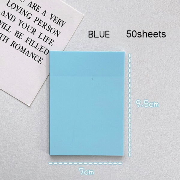 Pack 5 Notas Adhesivas Transparente Strips Destacadores