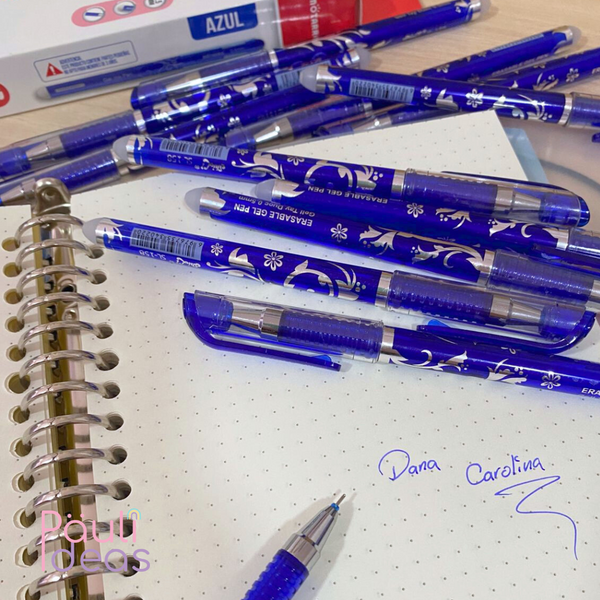 Caja 12 Lápices Tinta Gel 100% Borrable Cuaderno Inteligente