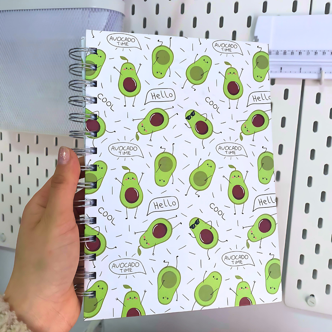 Libreta Anillada Kawaii de Palta