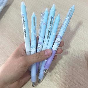 Pack 12 Lápices Tinta Gel 100% Borrable Diseño Kawaii