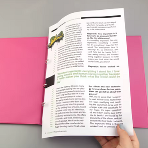 Archivador A5 De Pvc Con 4 Anillos Carpeta Organizadora