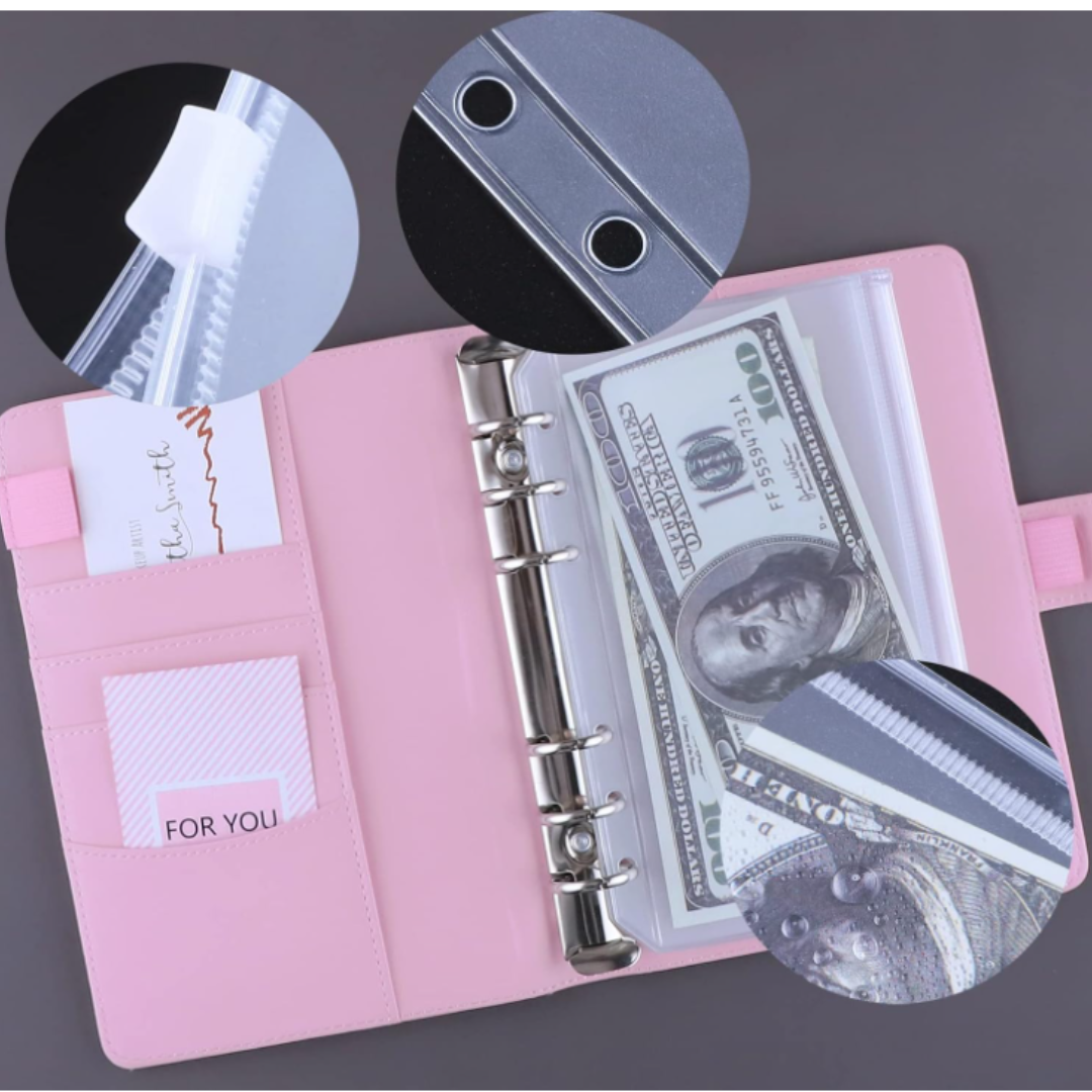 Budget Binder Carpeta Organizadora A6 De Dinero Para Ahorro