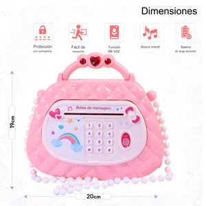 Alcancía Electrónica De Juguete Diseño Cartera Niña
