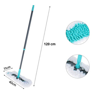 Trapero D Microfibra Con Mango Extensible Y Cabezal Flexible