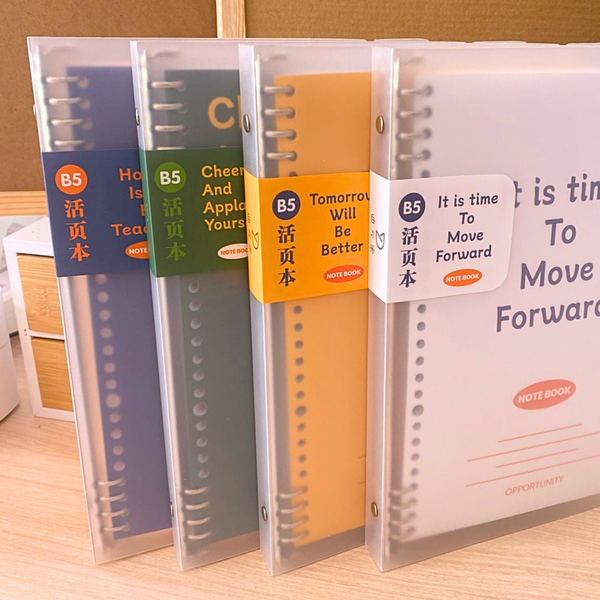 Libreta Anillada B5 Sistema Refill Kawaii