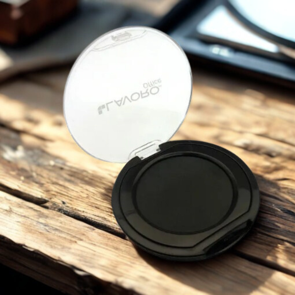 Huellero Dactilar Almohadilla + Recarga Tinta Negra