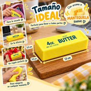 Juguete Squishy Mantequilla Butter Antiestrés Sensorial