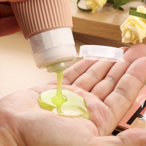 Botellas De Silicona Viajes Dispensador Shampoo Cremas