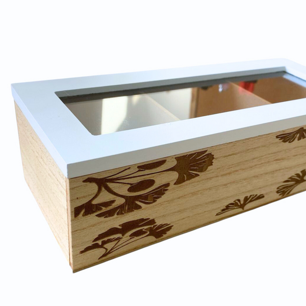 Organizador De Madera Para Bolsas De Té