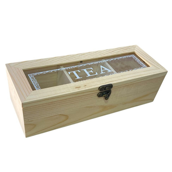 Organizador De Madera Para Bolsas De Té