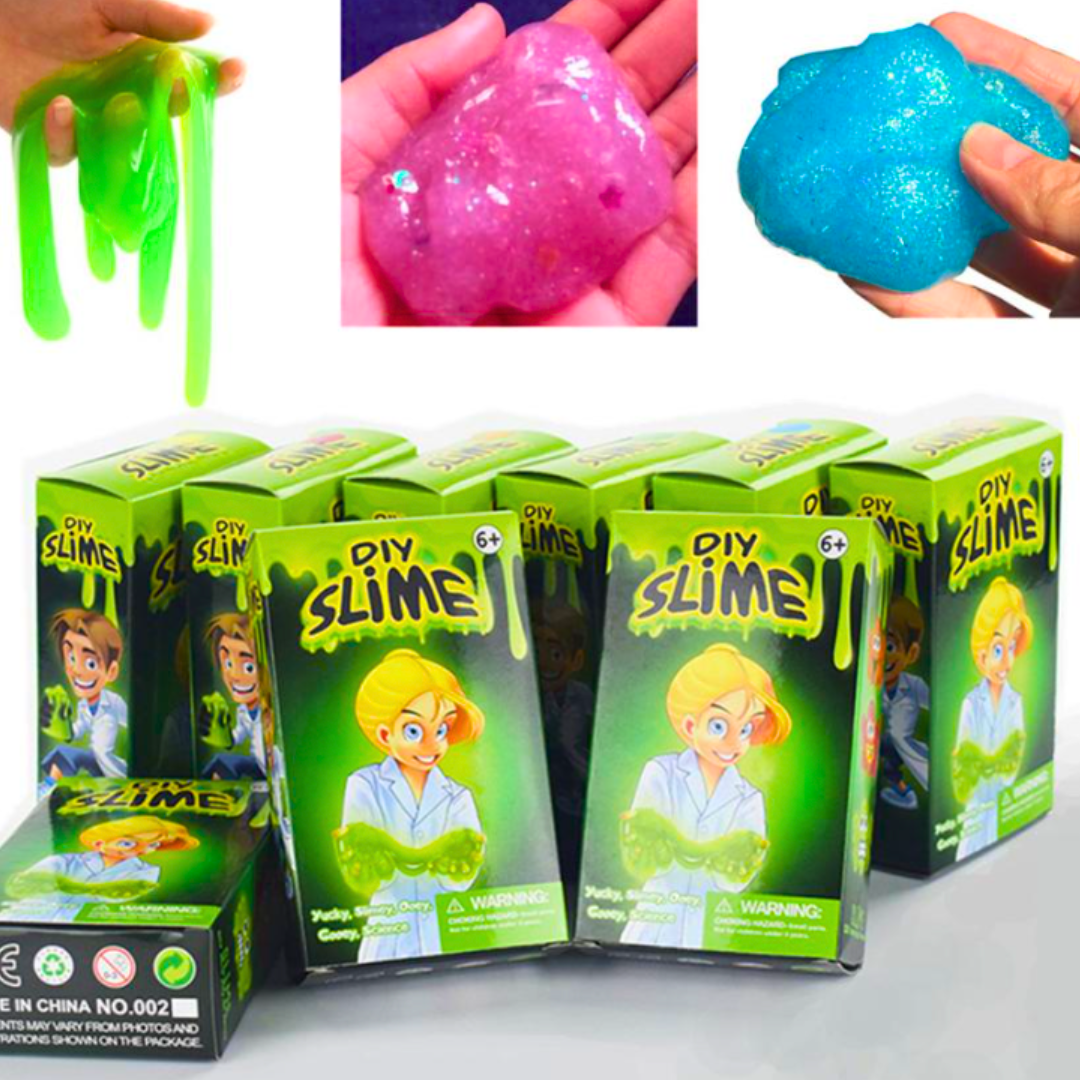 Kit Científico De Slime Experimento Lavable No Tóxico