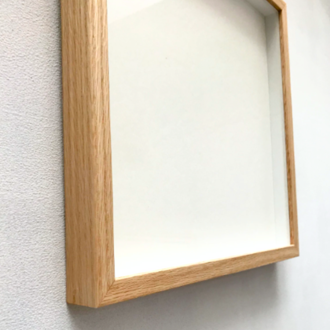 Marco Shadow Box Para Foto 30x40 Cm Profundidad 3 Cm Madera