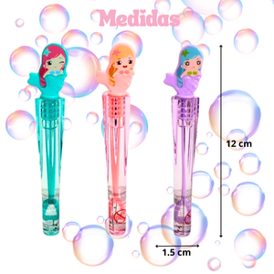 Pack 48 Mini Burbujas Cotillón Cumpleaños Niños