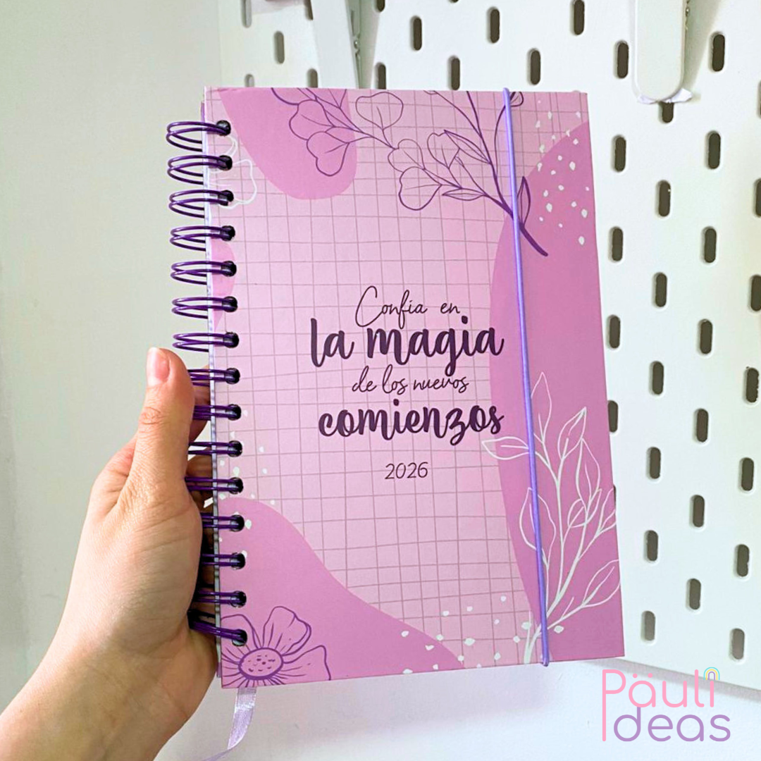 Agenda 2026 A5 21cm X 14,5cm Frases Motivacionales