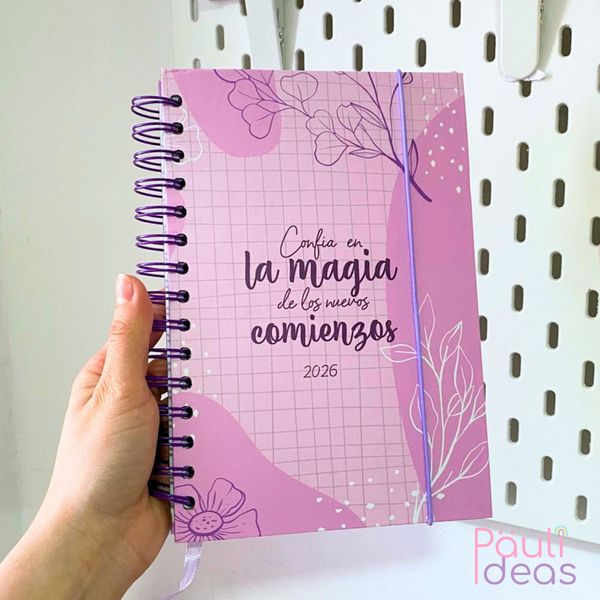 Agenda 2026 A5 21cm X 15,5cm Frases Motivacionales