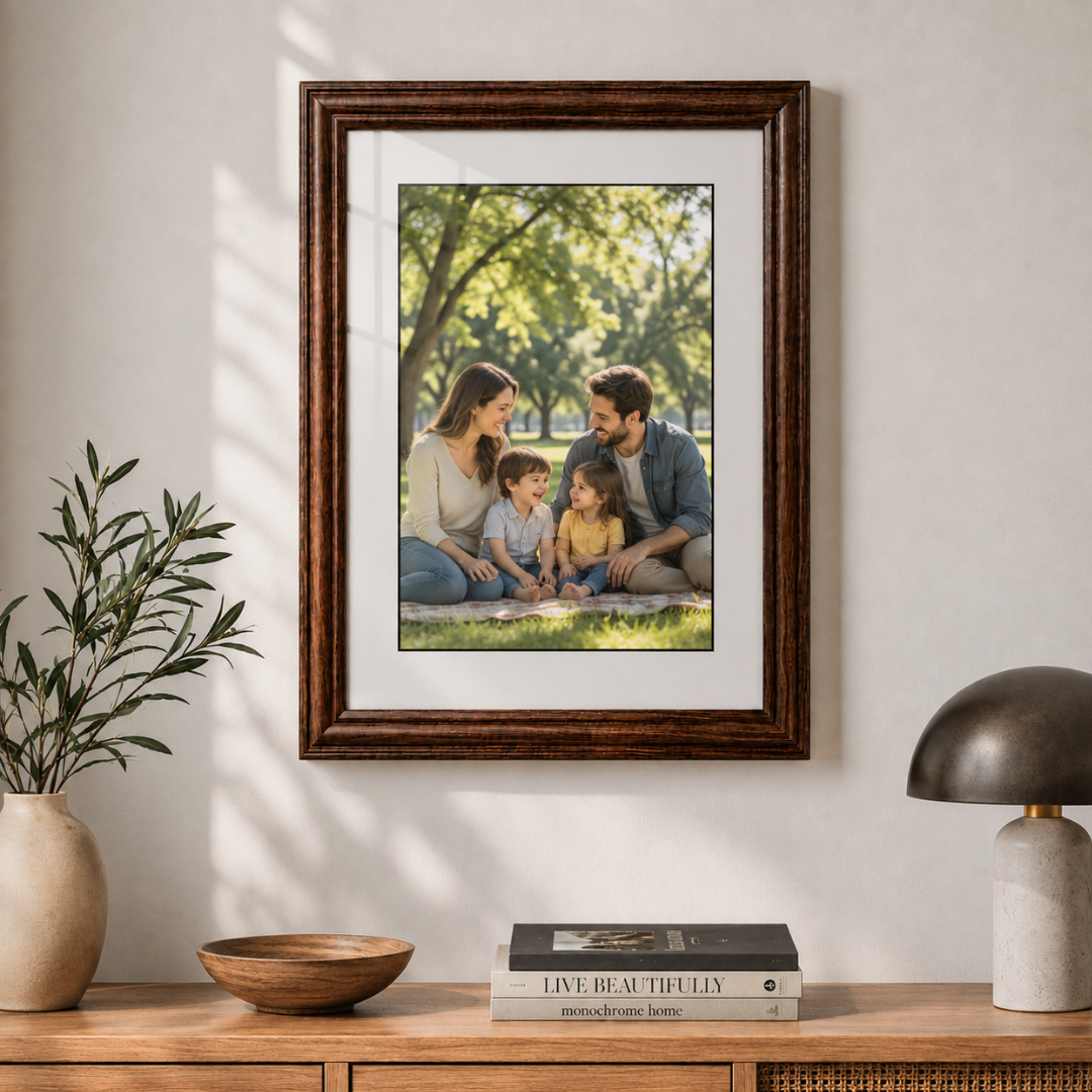 Marco 30x40 Cm Decorativo Para Fotos Cuadro Portarretrato