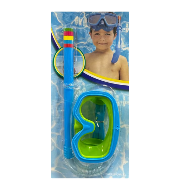 Kit De Snorkel Para Niños Máscara + Tubo Para Buceo