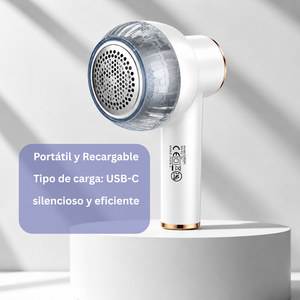 Removedor Quitapelusas Eléctrico Recargable Portátil