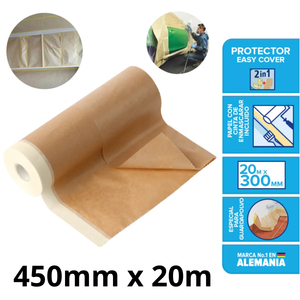 Plástico Para Enmascarar Muebles 45 Cm X 20 M Rollo