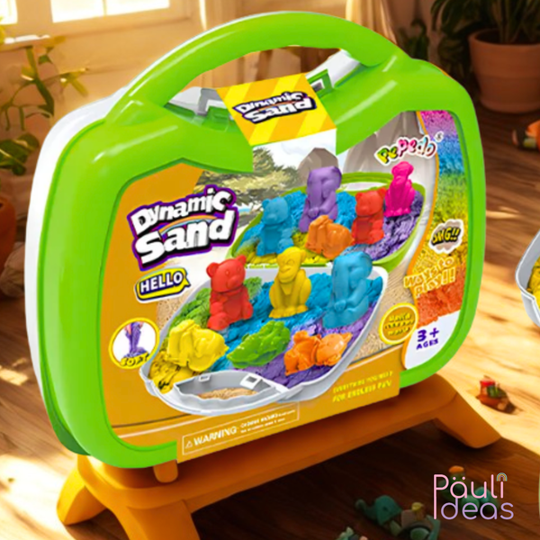 Arenas Mágica Con Moldes Y Herramientas