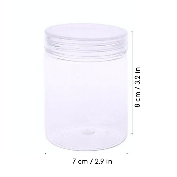 Envase Plástico Con Tapa Rosca Contenedor