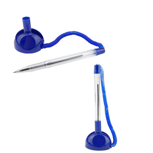 Pack De 4 Bolígrafos Con Base Adhesiva Para Escritorio