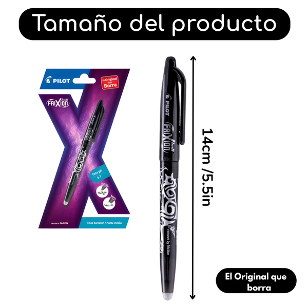 Lápiz Gel Pilot Frixion Ball 0.7 Mm Original Tinta Borrable