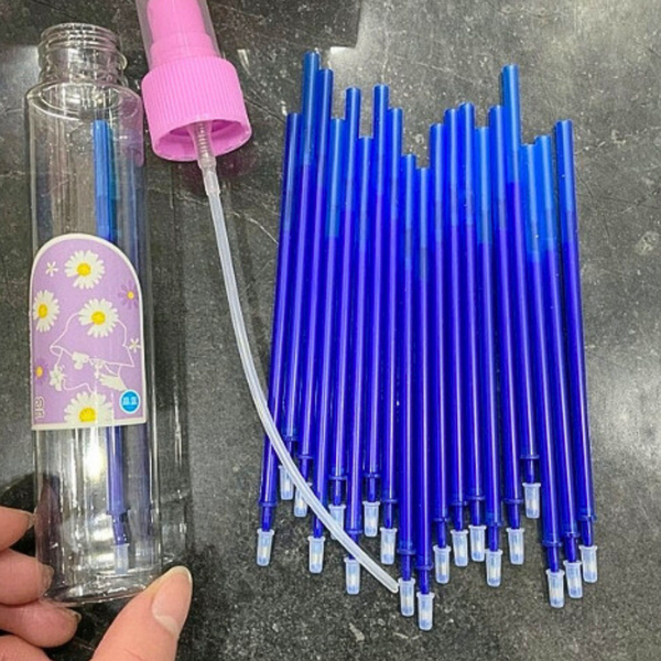 Repuesto Tinta Gel Azul 20 Unidades De 0.38 Mm Para Lápices