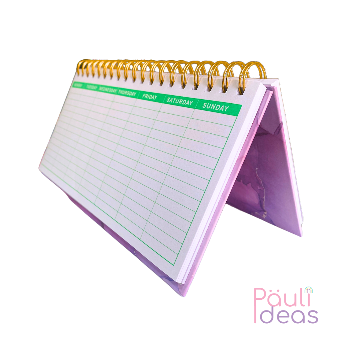 Planificador Semanal Planner Acuarela To Do List Kawaii