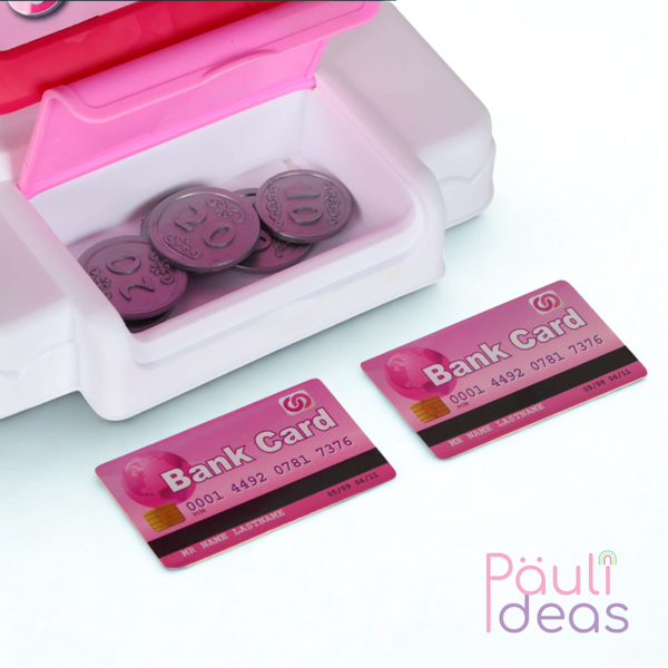 Juguete Caja Registradora Para Niñas Con Accesorios