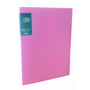 Carpeta Archivadora Color Pastel 10 Fundas Transparentes A4