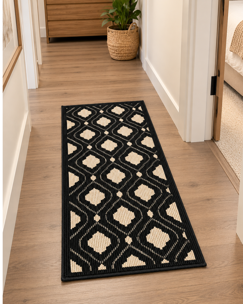 Alfombra Decorativa Antideslizante 120x60cm Para Pasillo