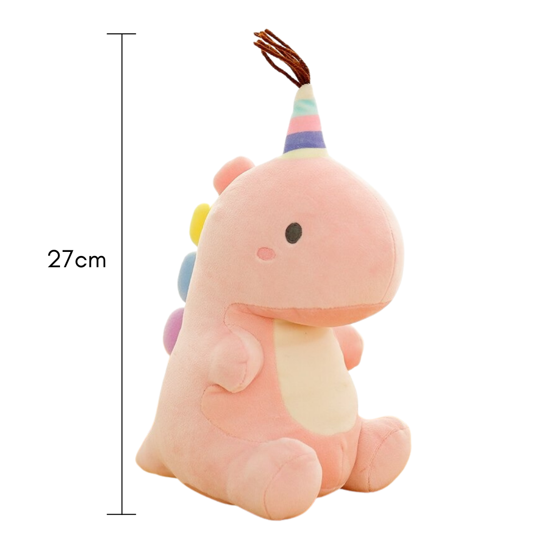 Peluche Dinosaurio Bebé Kawaii Tierno Y Suave 27cm