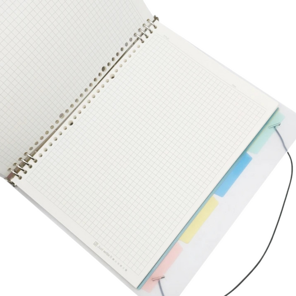 Libreta Anillada A4 Sistema Refill + Pack Hojas Repuesto