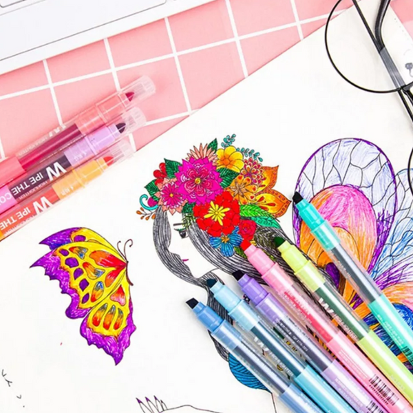 Destacadores Borrables Mágicos Pack De 10 Unidades