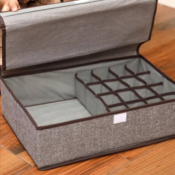 Caja Organizadora Para Ropa Interior 12+1 Compartimentos