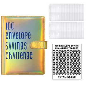 Carpeta Ahorro Dinero Organizadora 100 Sobres
