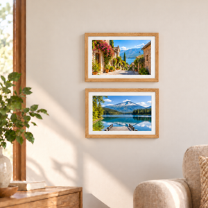 Marco Para Fotos 30x40 Cm Cuadro Portarretrato Decorativo Pared
