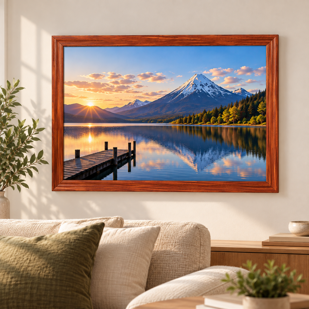 Marco Para Foto 50x60 Cm Cuadro Decorativo Portarretrato