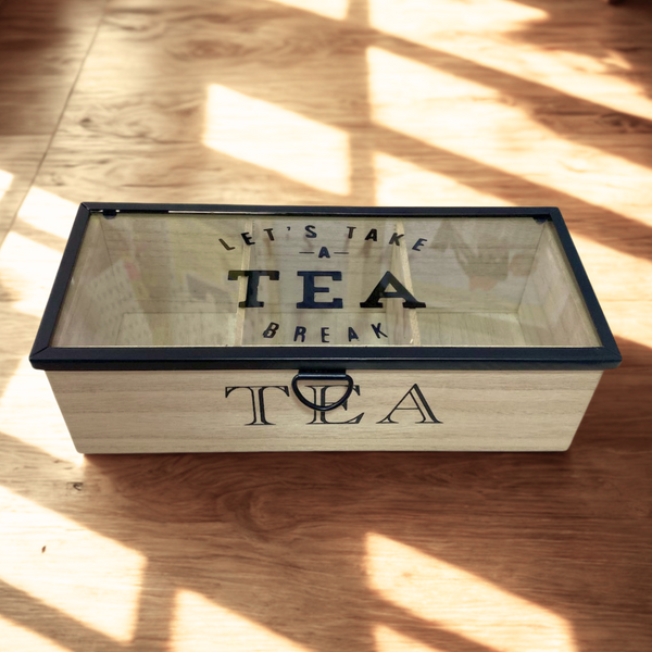Organizador De Madera Para Bolsas De Té