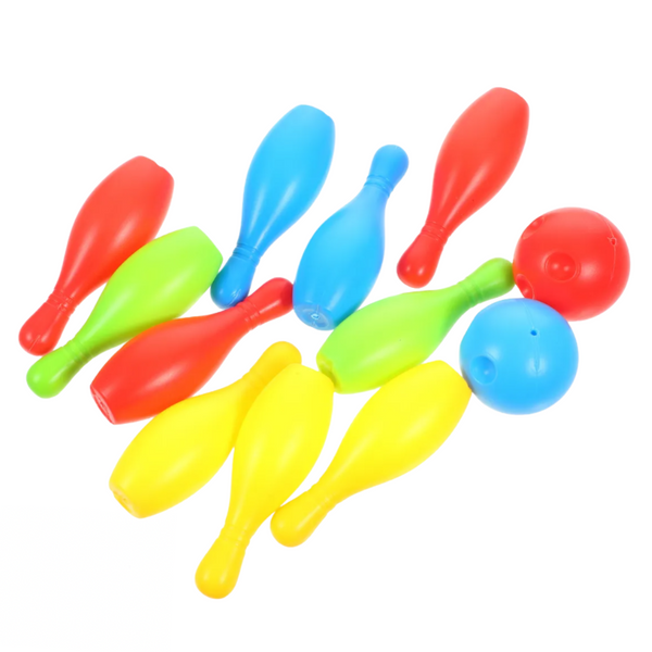 Set De Bowling Palitroques Bolos Juego Para Niños