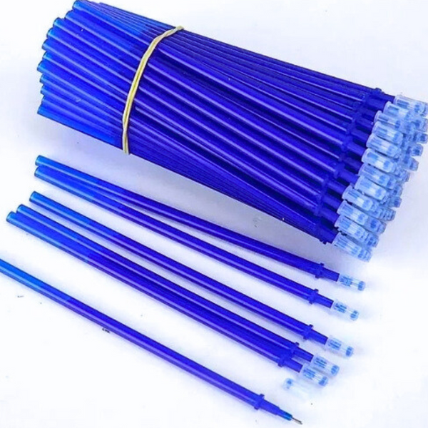 Repuesto Tinta Gel Azul 20 Unidades De 0.38 Mm Para Lápices