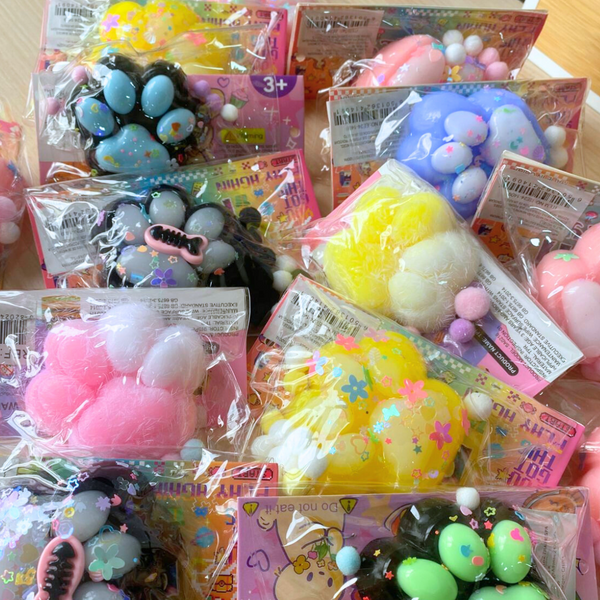 Squishy Patita De Gato Pegajosa Juguete Antiestrés