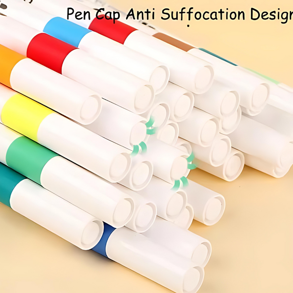 Set De 24 Plumones Acrílicos Para Toda Superficie