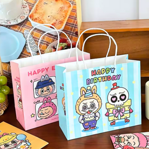 Pack 4 Bolsas De Regalo Bubu Estilo Kawaii